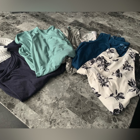 Bundle of 5 ladies tops, 4 warehouse one, 1 SHEIN size XL EUC - Picture 1 of 7